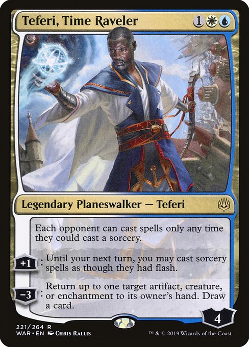Teferi, Time Raveler (221) - NM