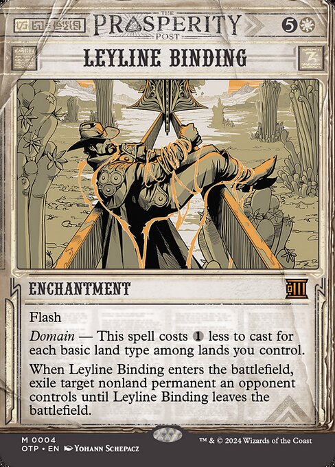 Leyline Binding (4) - BORDERLESS - NM