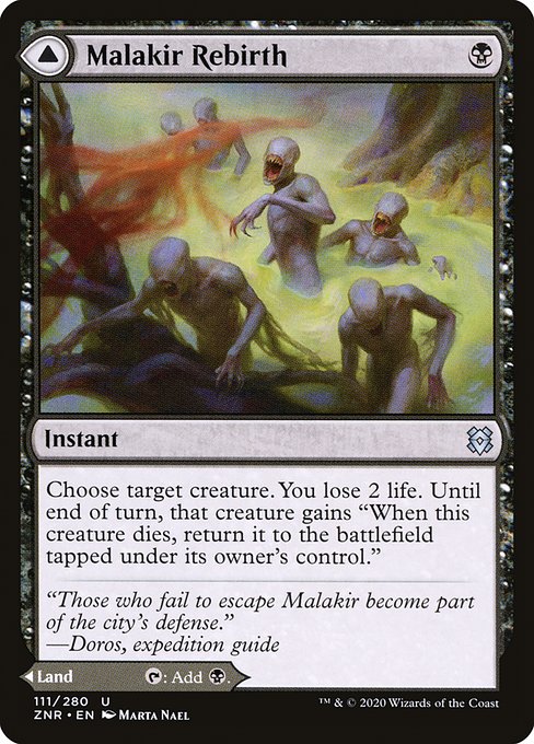 Malakir Rebirth // Malakir Mire (111) (Foil) - NM