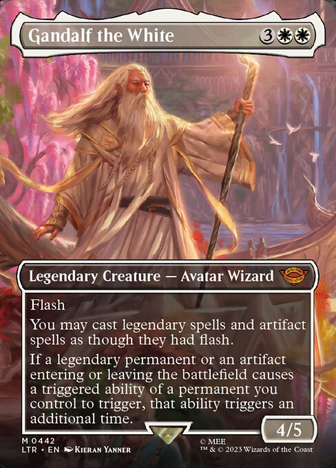 Gandalf the White (442) - BORDERLESS - NM