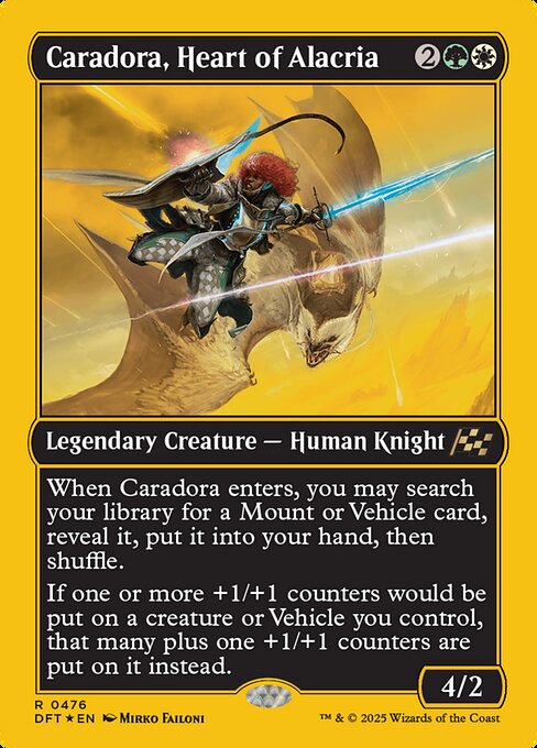 Caradora, Heart of Alacria (476) (Foil) - NM