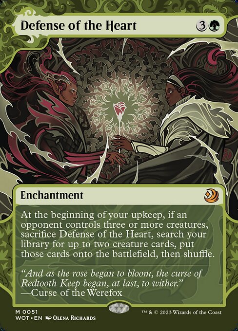 Defense of the Heart (51) - BORDERLESS - NM