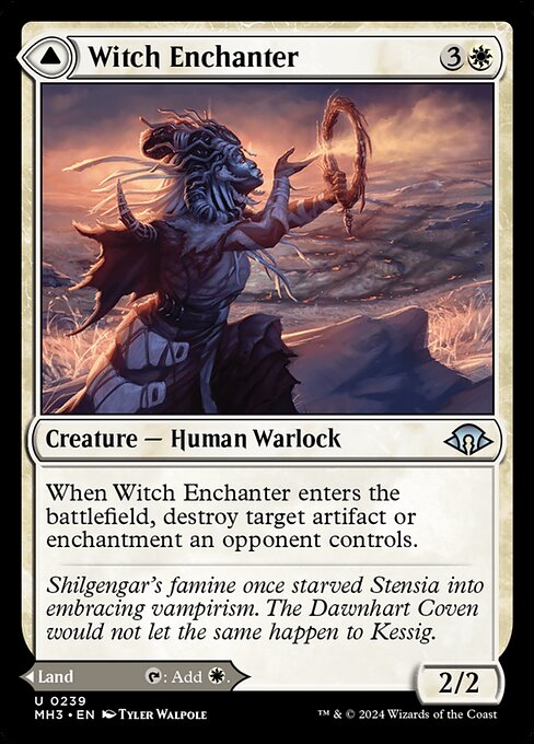 Witch Enchanter // Witch-Blessed Meadow (239) - NM