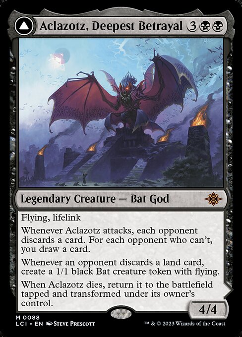 Aclazotz, Deepest Betrayal // Temple of the Dead (88) - NM