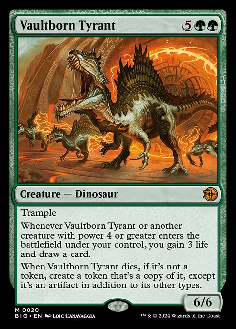 Vaultborn Tyrant (20) (Foil) - NM