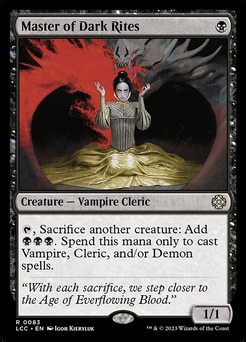 Master of Dark Rites (83) - NM