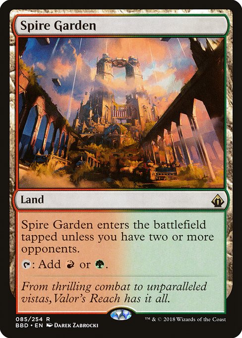 Spire Garden (85) - NM