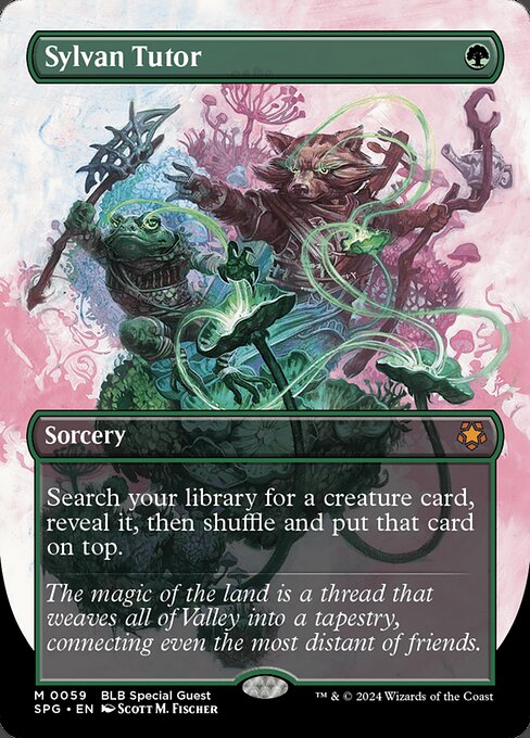 Sylvan Tutor (59) - BORDERLESS - NM