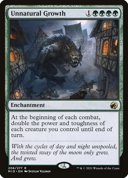 Unnatural Growth (206) (Foil) - NM