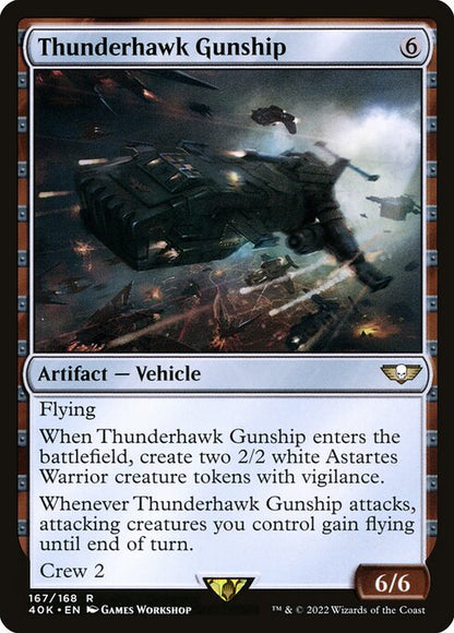 Thunderhawk Gunship (167) - NM