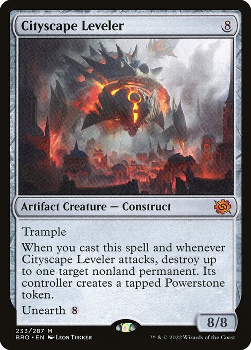 Cityscape Leveler (233) (Foil) - NM