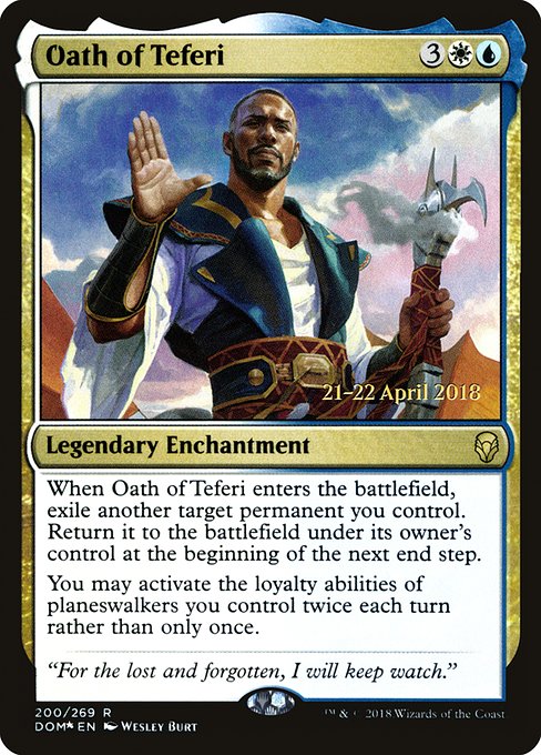 Oath of Teferi (200s) (Foil) - NM