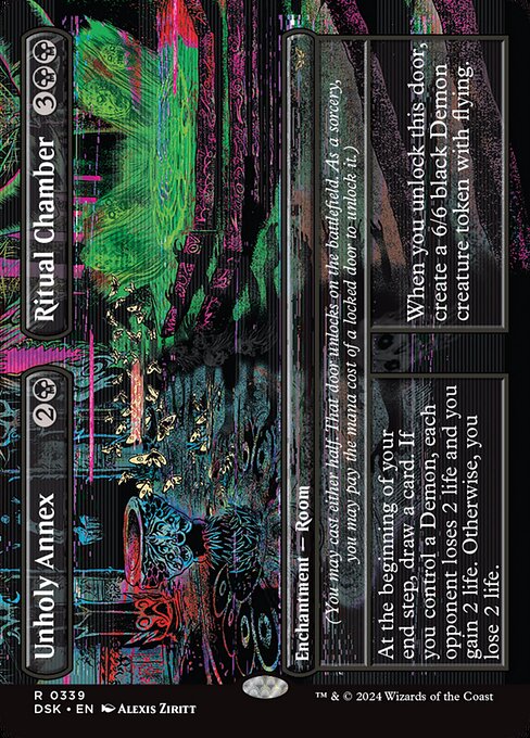 Unholy Annex // Ritual Chamber (339) - BORDERLESS - NM