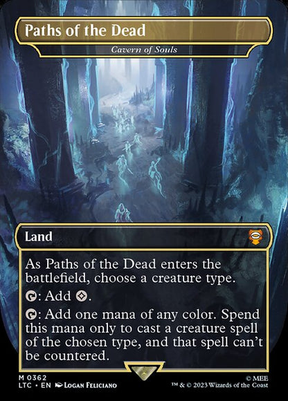 Cavern of Souls (362) - BORDERLESS (Foil) - NM