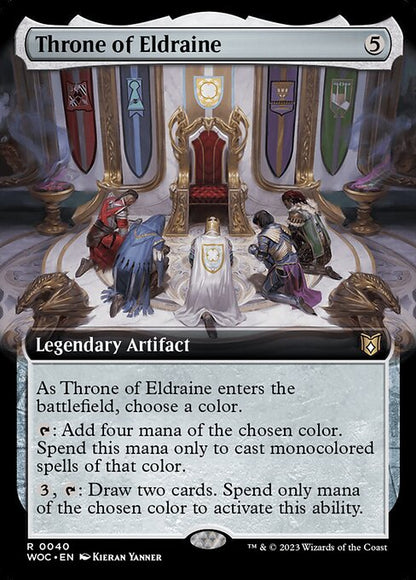 Throne of Eldraine (40) - EXTENDED ART - NM