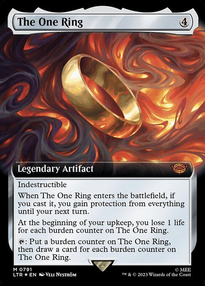 The One Ring (791) - EXTENDED ART (Foil) - NM