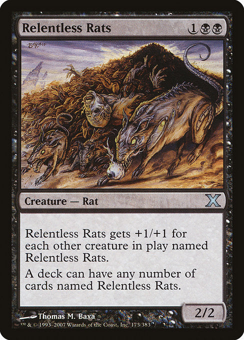 Relentless Rats (173) (Foil) - NM