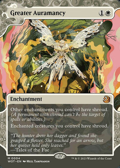 Greater Auramancy (4) - BORDERLESS - NM