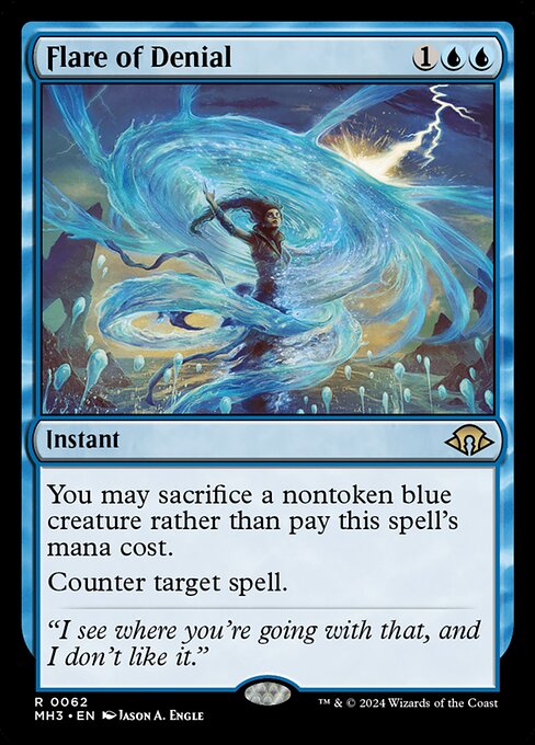 Flare of Denial (62) (Foil) - NM