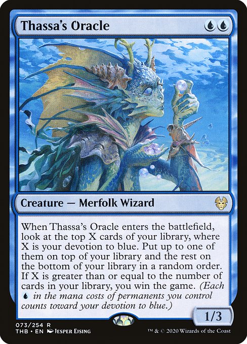 Thassa's Oracle (73) (Foil) - NM