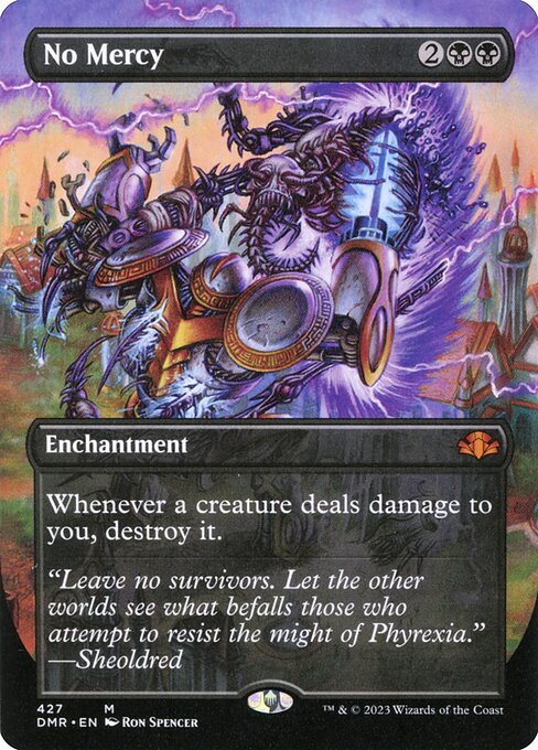 No Mercy (427) - BORDERLESS - FULL ART - NM