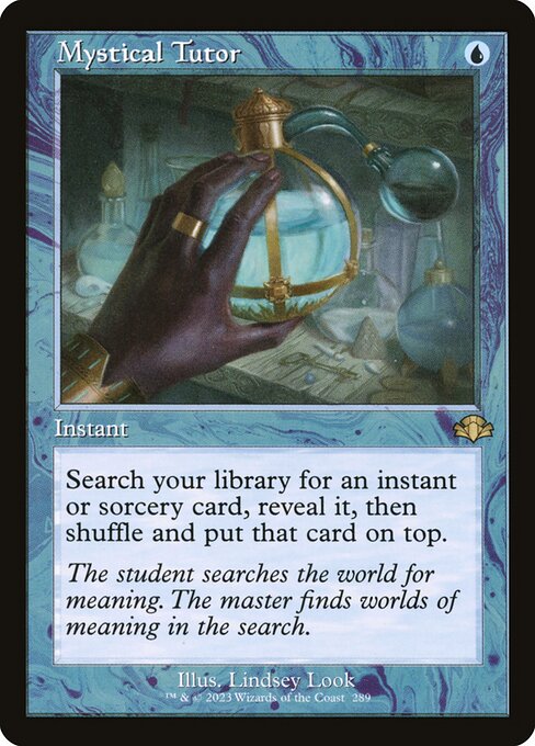 Mystical Tutor (289) (Foil) - NM