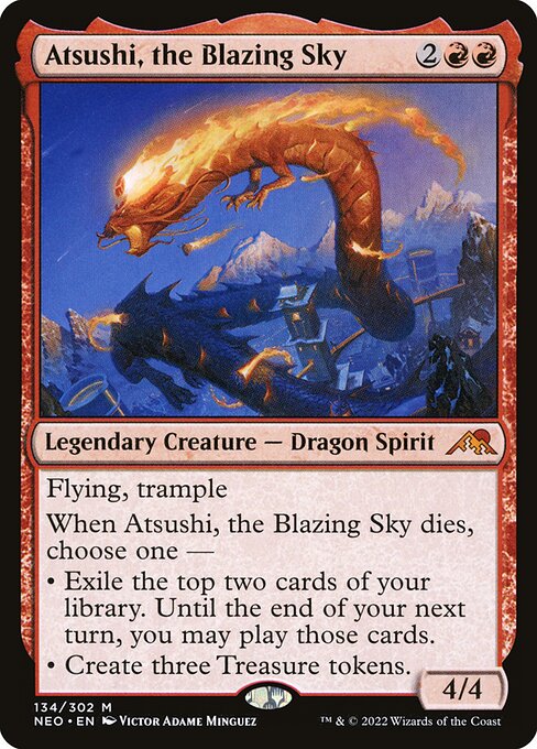 Atsushi, the Blazing Sky (134) - NM