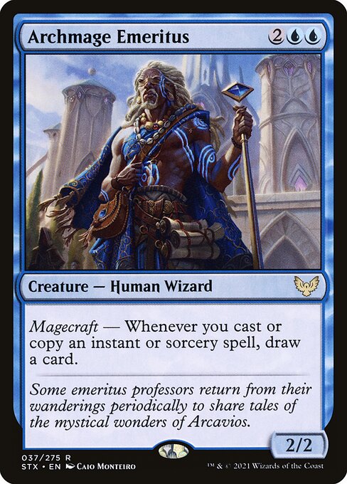 Archmage Emeritus (37) (Foil) - NM