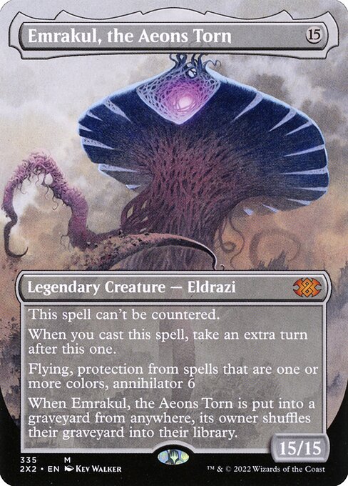 Emrakul, the Aeons Torn (335) - BORDERLESS - NM