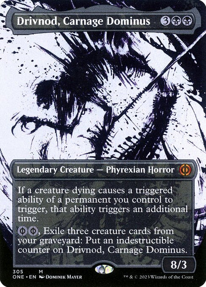 Drivnod, Carnage Dominus (305) - BORDERLESS - NM