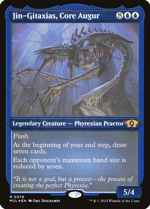 Jin-Gitaxias, Core Augur (76) (Etched) - NM