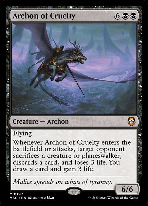 Archon of Cruelty (197) - NM