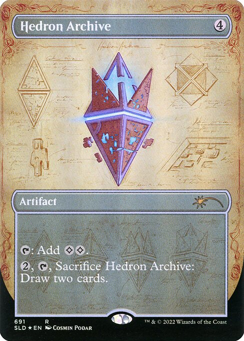 Hedron Archive (691) - BORDERLESS - FULL ART (Foil) - NM