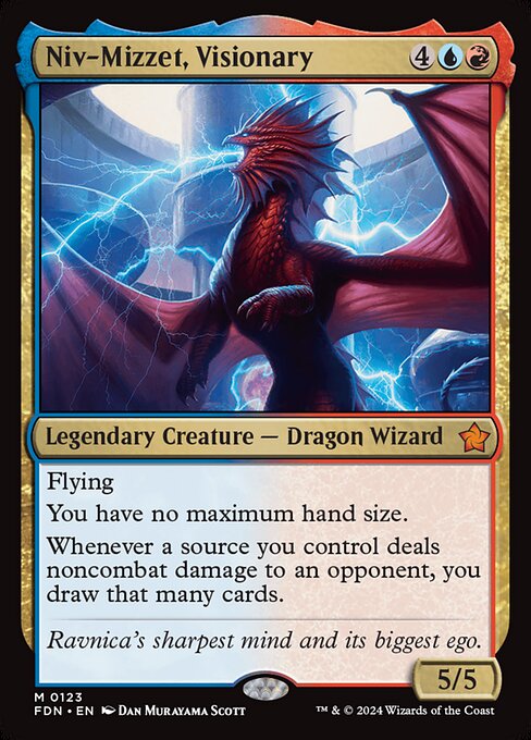 Niv-Mizzet, Visionary (123) - NM