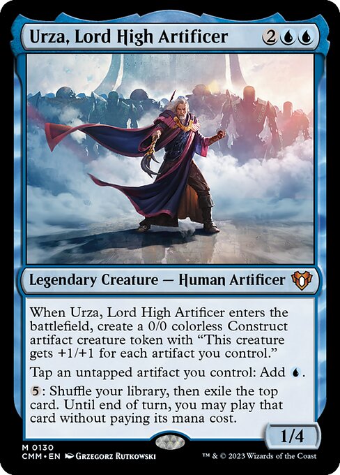 Urza, Lord High Artificer (130) - NM