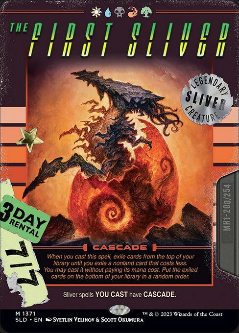 The First Sliver (1371) - FULL ART - NM