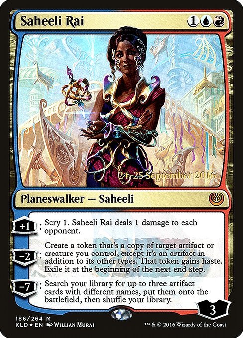 Saheeli Rai (186s) (Foil) - NM