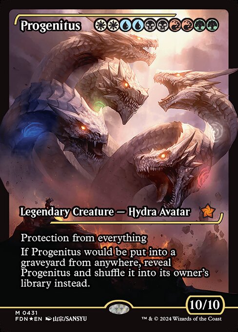 Progenitus (431) - SHOWCASE (Foil) - NM