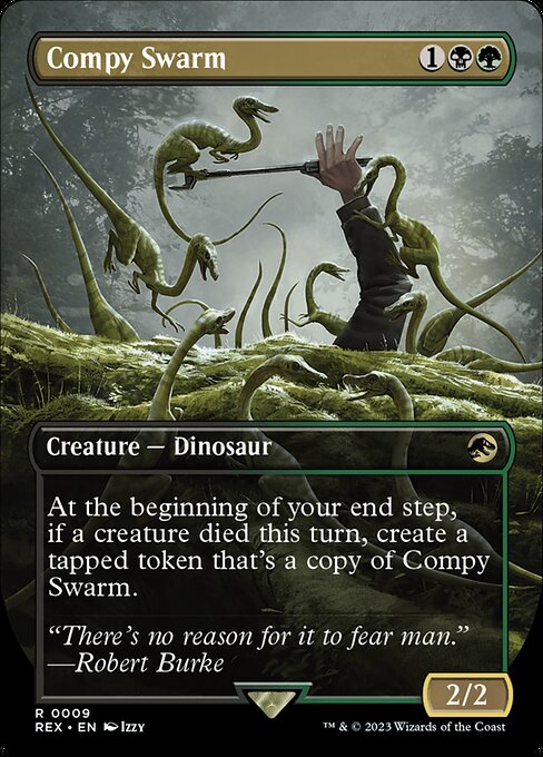 Compy Swarm (9) - BORDERLESS - NM