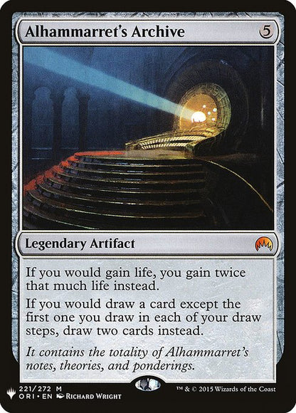 Alhammarret's Archive (ORI-221) - NM
