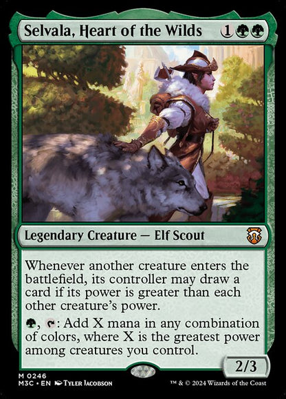 Selvala, Heart of the Wilds (246) - NM