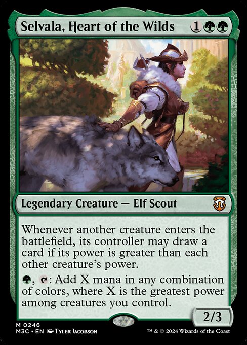 Selvala, Heart of the Wilds (246) - NM