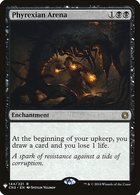 Phyrexian Arena (CN2-144) - NM