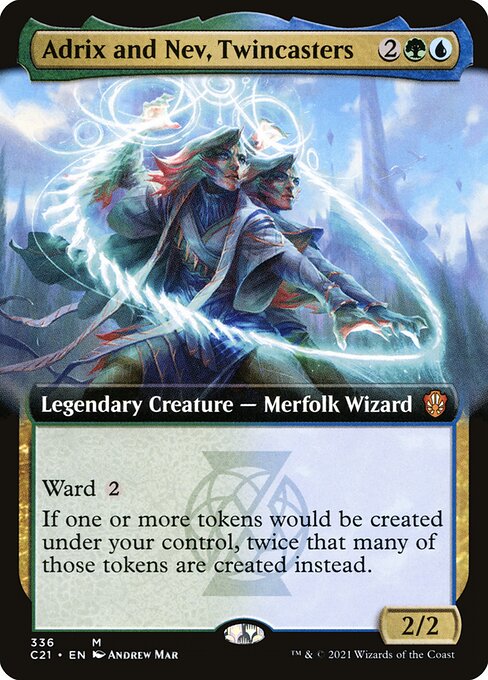 Adrix and Nev, Twincasters (336) - EXTENDED ART - NM