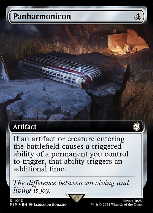 Panharmonicon (1013) - EXTENDED ART (Foil) - NM