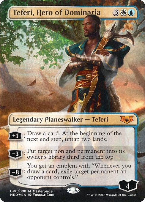 Teferi, Hero of Dominaria (GR6) - BORDERLESS (Foil) - NM
