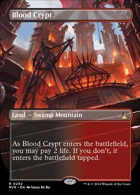 Blood Crypt (292) - BORDERLESS - NM
