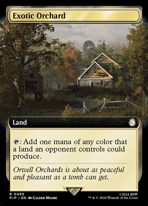 Exotic Orchard (495) - EXTENDED ART - NM