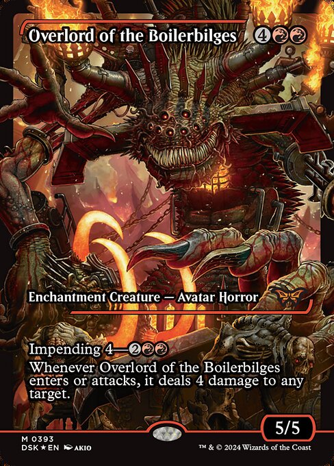 Overlord of the Boilerbilges (393) - SHOWCASE (Foil) - NM