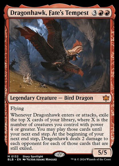 Dragonhawk, Fate's Tempest (132) - NM